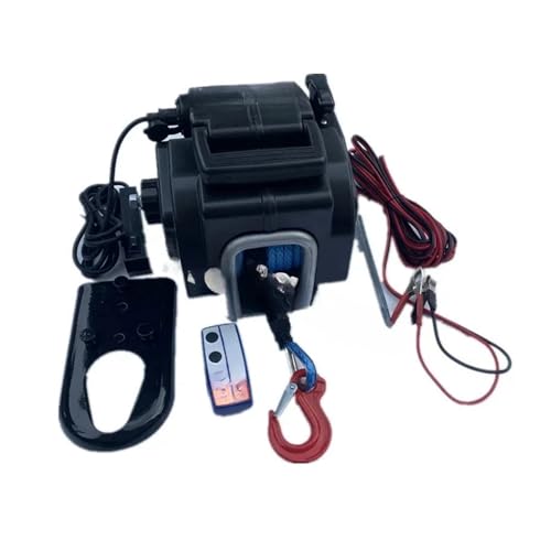 Cabrestante eléctrico portátil 5000 libras 12V miniatura 1