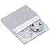 Lxworphology Blank Cassette Tapes, High Output Low Noise Reel to Reel Cassettes with 46min Recording Time for Music and Voice Recording, DIY Blank Recording Tape for Musicians (Silver)