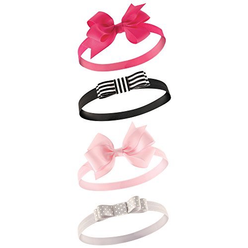 Image of Hudson Baby Cotton and Synthetic Headbands, Size 0-24 Months