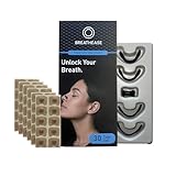 Nasenpflaster Magnetisch gegen Schnarchen – 60x Magnetische Nasenstrips...