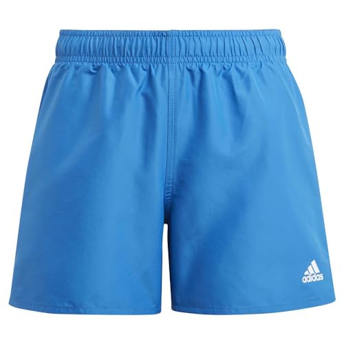 adidas Classic Badge of Sport Swim Shorts Traje de baño de una Sola Pieza, Bright Royal/White, 13-14 Years Boy's