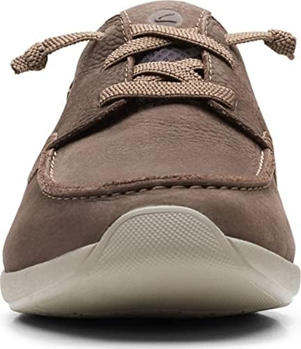 Clarks Gorwin Moc Sneaker, Brown Nubuck, 8 Medium | Image 1