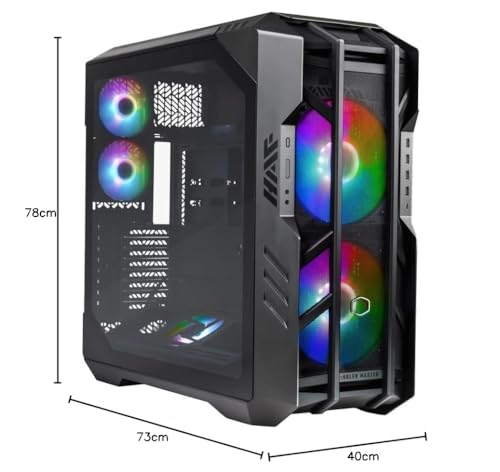 Cooler Master Boîtier PC, Gris titane, HAF 700