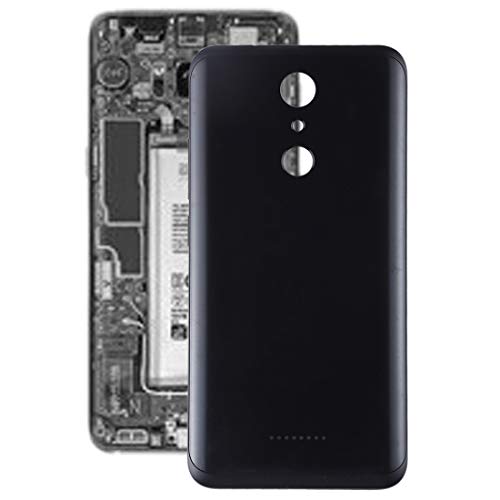 Coque arrière de batterie supérieure Wiko Upulse Lite noir avec châssis latéral de rechange