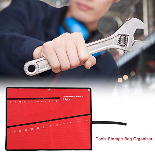 Bolsa de enrolar bolsa de armazenamento de ferramentas, organizador de bolsa de ferramentas, rolo de