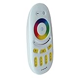 FUYUTEC Milight 2.4G 4-Zone LED Wireless RF RGBW Controller Touch Remote Not Include Batteris For Milight RGBW Led Bulbs Downlight Strip