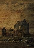  Eilean Donan Castle: Cuaderno vintage con hojas beige y grabado celta efecto prensado. Cubierta con imagen de famoso castillo escocés de las Tierras Altas (Highlands, Scotland)