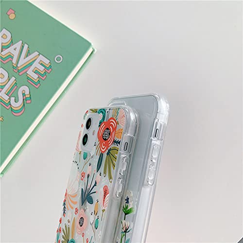 Coque Fleur Transparente pour iPhone 13 Pro Max et modèles X XR XS - 3