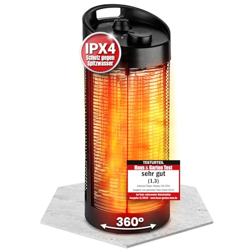 Heimwert Infrarot Stand Heizstrahler – Sofortige...