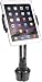 Macally 2-in-1 Heavy-Duty Car Cup Holder Mount - Works with Tablets and Phones - Apple Ipad Pro 10.5 9.7 Air Mini, Samsung Galaxy Tab, iPhone Xs Max XR X Any Mobile Device Up to 8" Wide (MCUPPRO)
