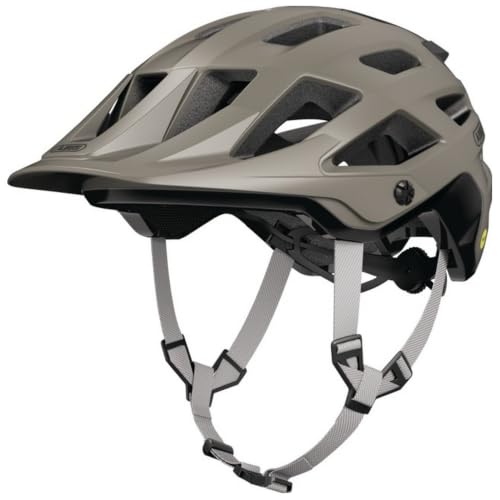 ABUS MTB-Helm Moventor 2.0 MIPS, Fahrradhelm in Grau, Größe L – Ansicht 4