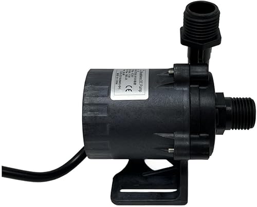 Miniatura 9 de SHYSKY Bomba sumergible de agua DC sin escobillas de potencia pequeña DC50E-24150S 24V 86W 15M 49ft Lift 412GPH Circulación continua de bajo ruido