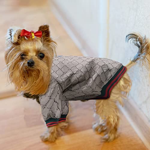 Dog Hoodies Dog Winter Coats Classic Designer Dog Coats Luxury Dog Coats Small Dog Coats Warm Pet Dog Coat Zipper Design Easy On/Off Puppy Coats Teddy Coats Chihuahua Clothes French Bulldog Clothes S - Image 7