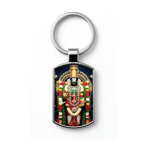 Image of Stylish Metal Keychains with Permanent Glossy Print - Inspirational Quotes & Spiritual Designs - Perfect Key chains for loved ones, Personal Use, Gifts & Return Gifts