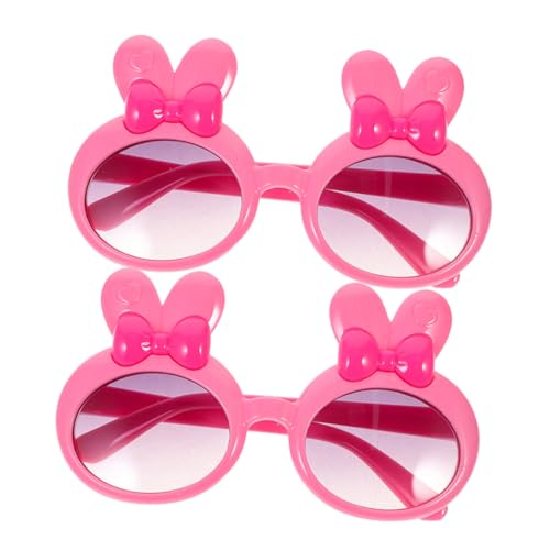 NIYANGLE 2stücke Junge Mädchen Sonnenbrille Für Mädchen Und Jungen Süße Cartoon-sonnenbrille Für Sommer Leicht Und Strapazierfähig Party-ausstattung Für Strand Und Freizeit