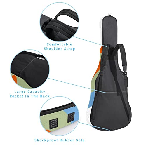 Housse de transport étanche pour guitare avec bandoulière réglable Motif abstrait moderne Femme, Multicolore 04, 42.9×16… - Les Beatles, Paul McCartney, John Lennon, RIngo Starr, George Harrison Housse de transport étanche pour guitare avec bandoulière réglable Motif abstrait moderne Femme, Multicolore 04, 42.9x16… – Image 4