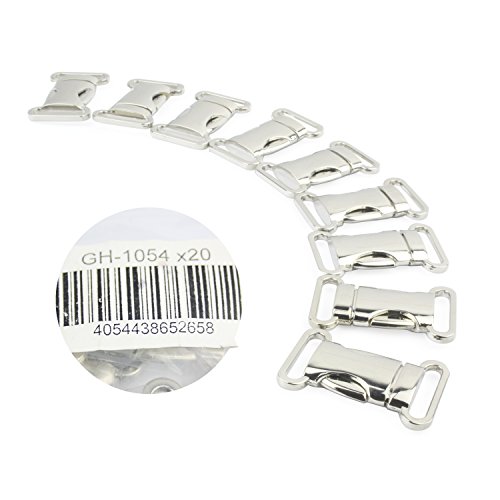 Grenhaven - Set di 20 Chiusure a Clip 3/8 Incastro...