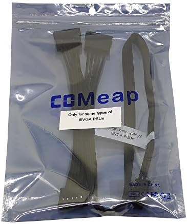 COMeap 6 Pin to 3X 15 Pin SATA Hard Drive Power Adapter Cable for Some Types of EVGA Modular PSUs 20-in(50cm)