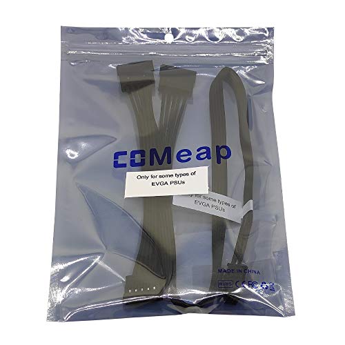 COMeap SATA Power Cable for EVGA PSUs, 6 Pin to 3X 15 Pin SATA Hard Drive Adapter Splitter for Some Specific Types of EVGA Power Supply 20-in(50cm)