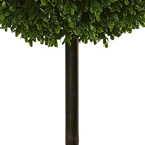 image for Nearly Natural Artificial Tree UV Resistant 3.5â€ Boxwood Double Ba