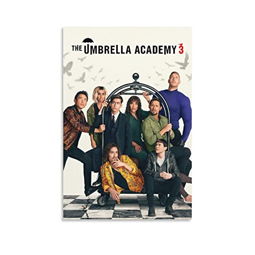 The Umbrella Academy Canvas Art Poster Wall Art Picture Print Modern Family Bedroom Decor Poster 20x30inch(50x75cm) Cover