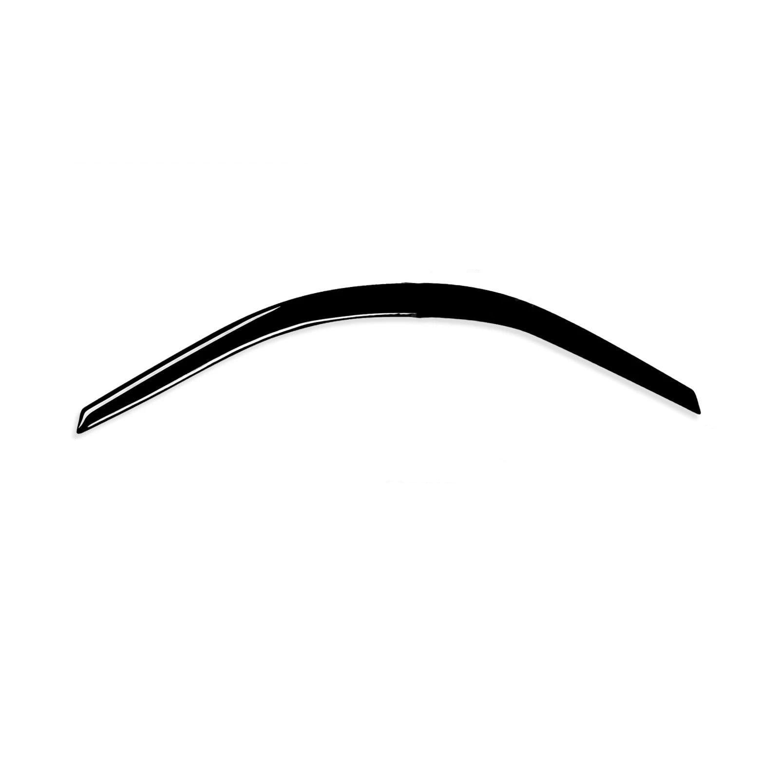 Real Carbon Fiber Car Steering Wheel Upper Panel Strip Trim Cover Sticker for Tesla Model 3 Y 2017-2022 Anti-dust(Black)