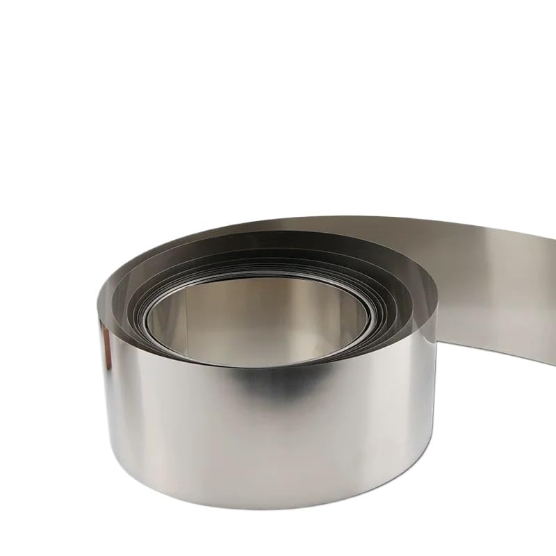 Stainless Steel 304 Fine Plate Sheet Hardware Foil Strip for Size 0.01-1mm Pack of 1Meter (1,0.1mm x 150mm)