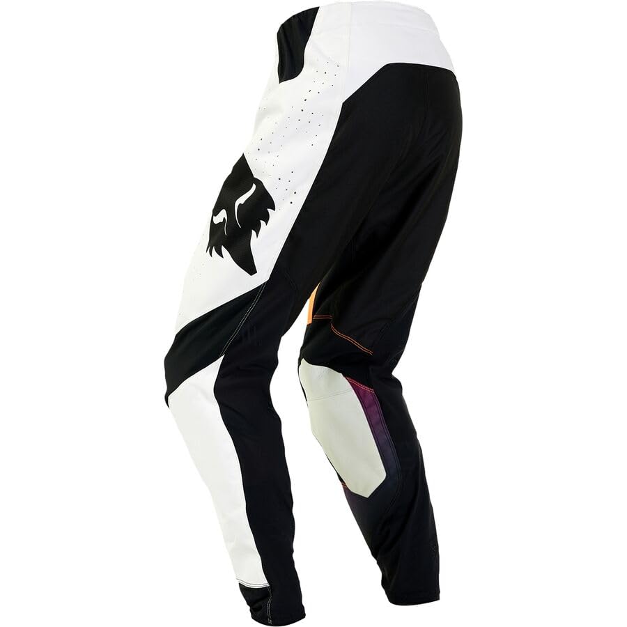 Fox Racing White/Black/Orange Sz 30 360 Streak Pants
