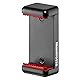 Manfrotto MKPIXICLMII-BK, Mini-Stativ mit universeller Smartphone-Klemme, Made in Italy, für iPhone mit oder ohne Tasche, CSC, Vlogging, Videografie, Schwarz