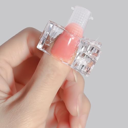 Set 20 clips para molde de uñas cristal miniatura 6