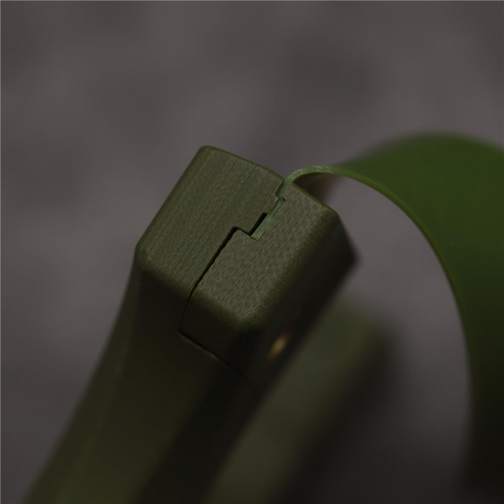 S-Thunder G10 Portable Flat Slingshot - 90mm Fork Width, CNC Machined High-Level G10, 70g Lightweight, Flat Design for Adult EDC Daily Carry