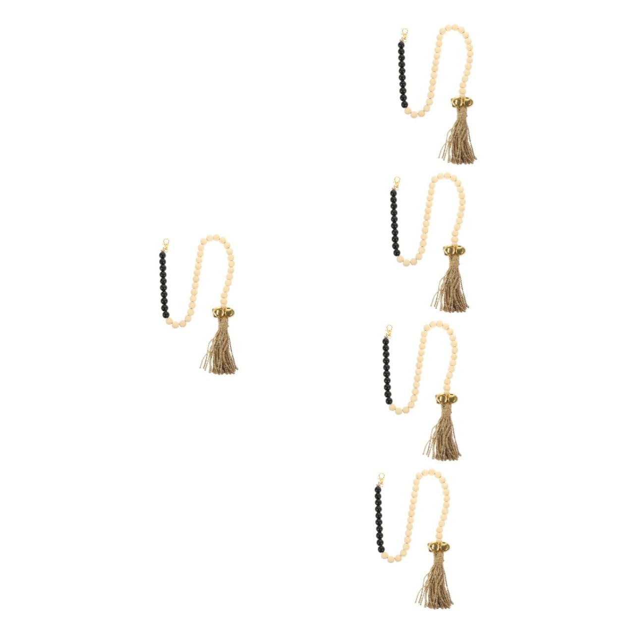 FRCOLOR 5 Piezas Cadena De Adiestramiento De Perros Campana De Entrenamiento para Perros Timbre para Que Los Perros Suenen para Salir Campanas para Puerta De Madera Acollador