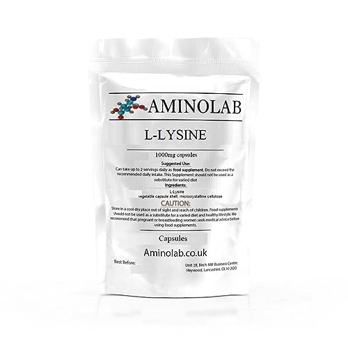 Aminolab - L-lisina 1000mg 120 cápsulas