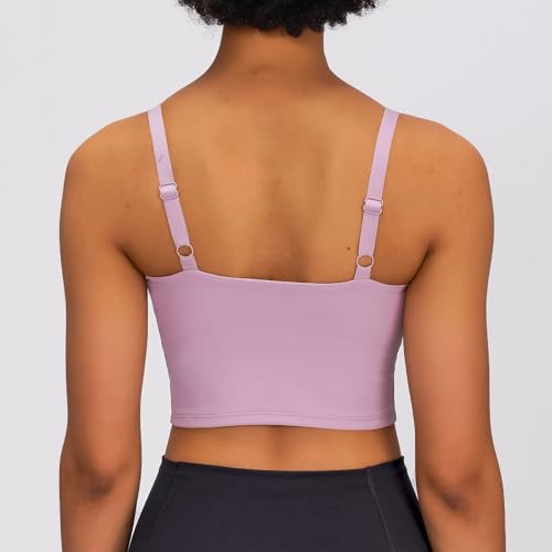 Women-Padded-Sports-Bra-with-Adjustable-Straps-Soft-Longline-Yoga-Bras-Workout-Fitness-Crop-Tank-Tops