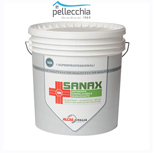 Sanax Idropittura superlavabile, antimuffa, igienizzante 13 LT