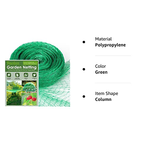 Ruolan Bird Netting For Garden Protect Vegetable Plants And Fruit Trees,Plastic Trellis Netting For Birds, Deer,Squirrels And Other Animals #TOP7