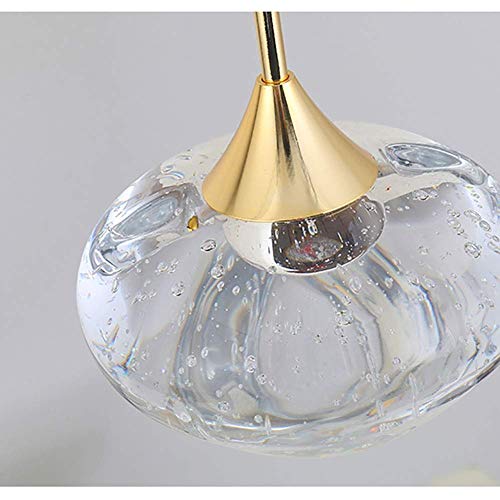 Mini lámpara colgante de cristal premium con tecnología LED integrada 4