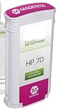 CARTUCCIA HP 70 C9453A MAGENTA COMPATIBILE PER HP DESIGNJET Z2100 Z3100 Z3200 Z5200 Z5400 130ml Pigment