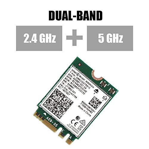 Fosa 1730Mbps Intel 9260Ngw Ngff Wireless Wifi Card, High Speed 2.4G + 5G Dual-Band 802.11Ac Wifi Bluetooth 5.0 Module Wireless Card, Support Multiple Operating Systems #TOP3
