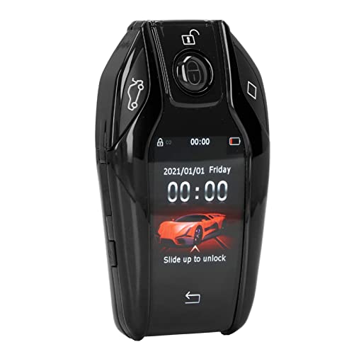 Llave LCD universal con marco de aleación y función antipérdida para coche TK800+