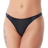 BONDAGE PLAY Leder und Latex erotische Slips und Tanga für Männer 1er Pack(1 x 0.1 g)