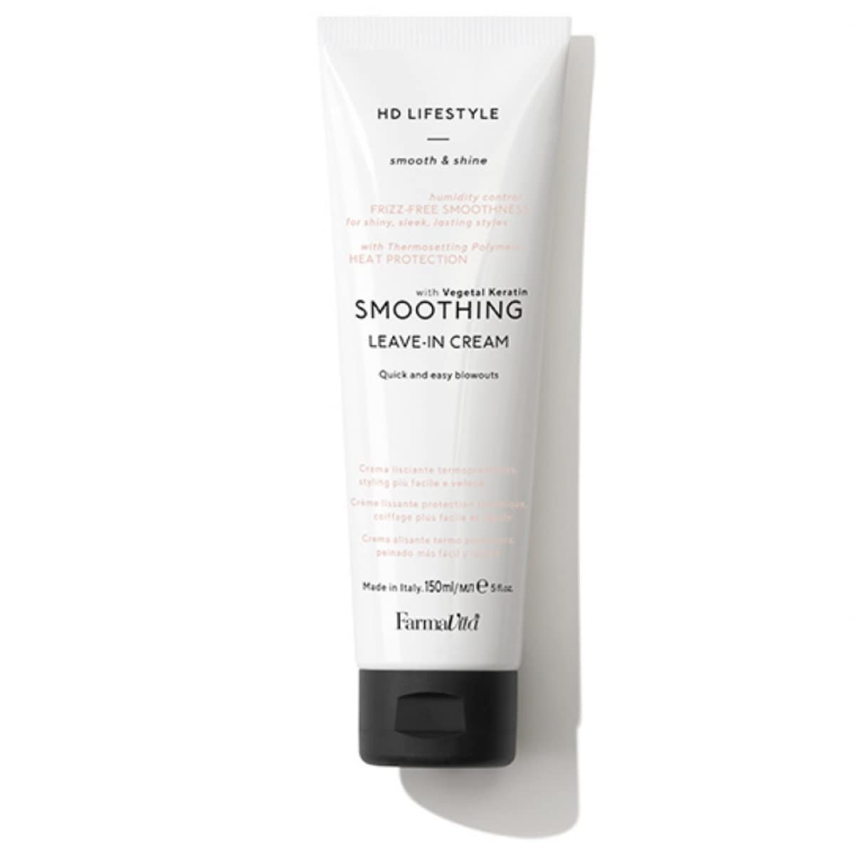 Smoothing Leave-In Cream - Crema Lisciante Termoprotettiva - 150 ml - Hd LifeStyle NEW