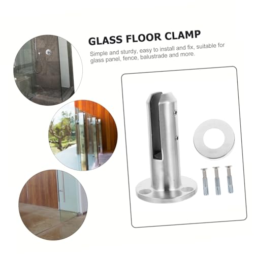 Pince de fixation verre de balustrade pour sécuriser le balcon - 7