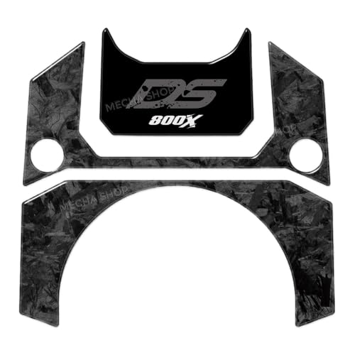 Autocollant réservoir Voge DS800X évite rayures boucle ceinture noir 3D
