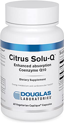 Douglas Laboratories Citrus Solu Q | Co-Q10 with Vesisorb Technology for Enhanced Absorption | 60 Capsules