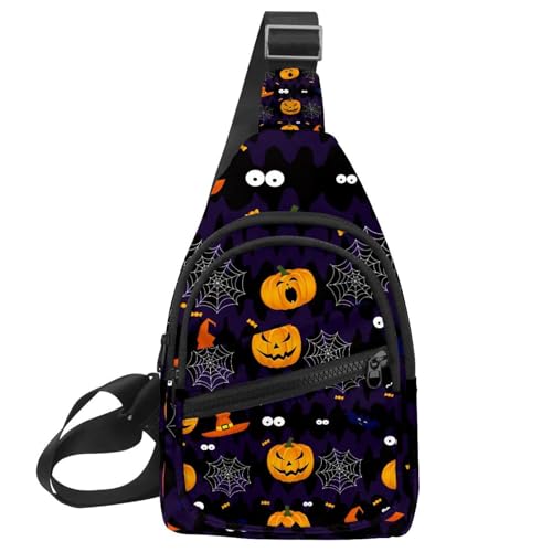 Bandoleras cruzadas con cremallera para un almacenamiento seguro y un estilo de Halloween único