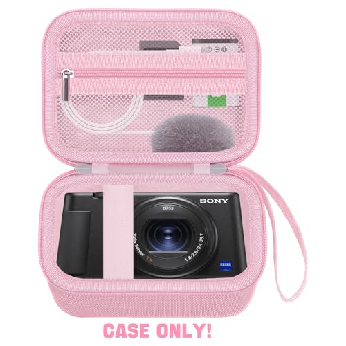 HESPLUS Capa para câmera digital Sony ZV-1/ZV-1F/ZV-1 II para criadores de conteúdo e vloggers, caix