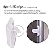 Eudemon Home Refrigerator Fridge Freezer Door Lock Latch Catch Toddler Kids Child Cabinet Locks Baby Safety Child Lock Easy to Install and Use Adhesive no Tools Need or Drill (White,1 Pack)
