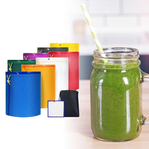 Ieudns 60064944113553217 8 Pieces 1 Gallon Filtering Bags Strainer Bags thumb #4