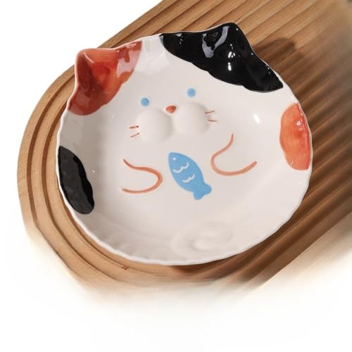 uuClub 丼 食器 猫柄 ラーメン丼 セラミック ラーメン丼 蓋付き セラミックどんぶり ラーメン ラーメン碗 ご飯 和食器 ご飯 かわいい 即席めん丼 大容量 即席めん丼 猫柄スープキッチンの朝食にオートミール 食洗機/電子レンジ対応 キッチン用品